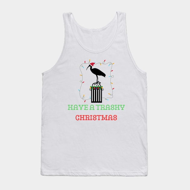 Xmas Bin Chicken Tank Top by SybaDesign